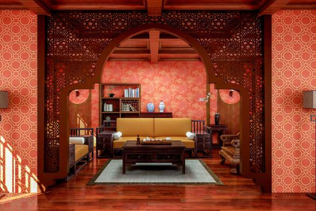 Discover the characteristics of oriental decoration of Chinese origin