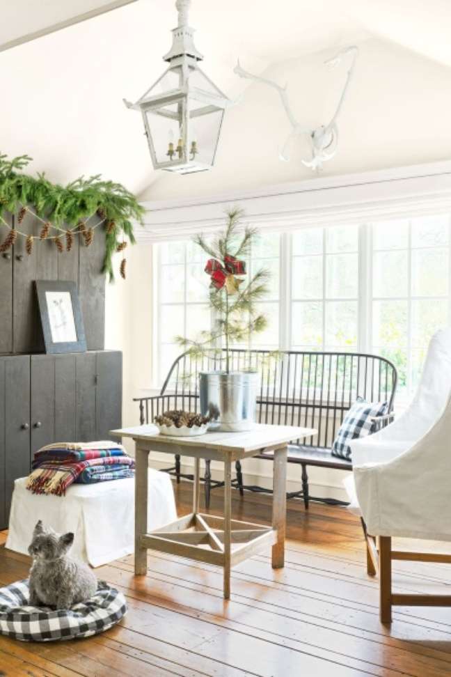 The galvanized metal pot with the little pine creates the perfect balance so you can keep this tree in your decor all holiday season. For an eye-catcher, finish with a tartan bow. The galvanized metal pot with the little pine creates the perfect balance so you can keep this tree in your decor all holiday season. For an eye-catcher, finish with a tartan bow.