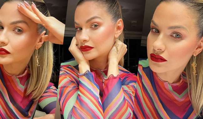 Andressa Suita without makeup and without a filter: the model washes her face and the before and after result is shocking