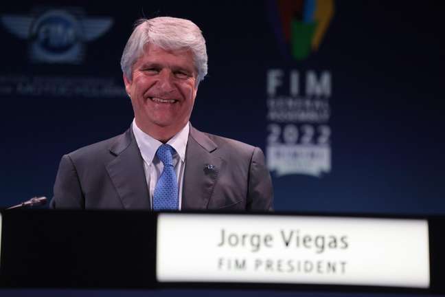 Jorge Viegas will remain at the helm of the FIM for another four years Jorge Viegas will remain at the helm of the FIM for another four years