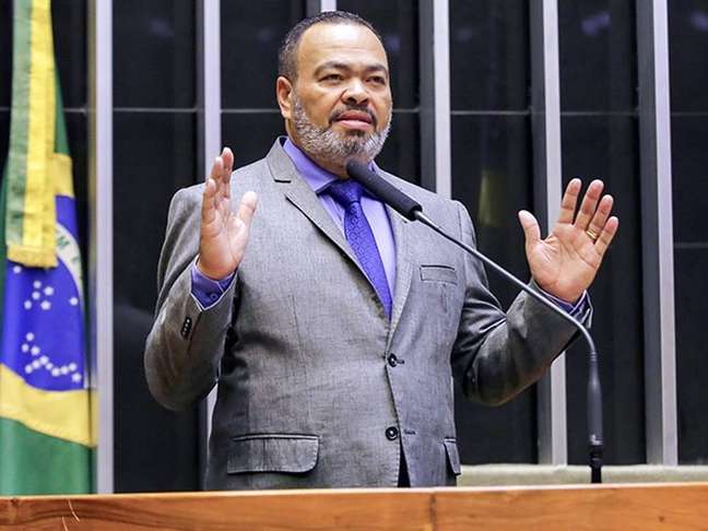 O deputado Valdevan Noventa. O deputado Valdevan Noventa.