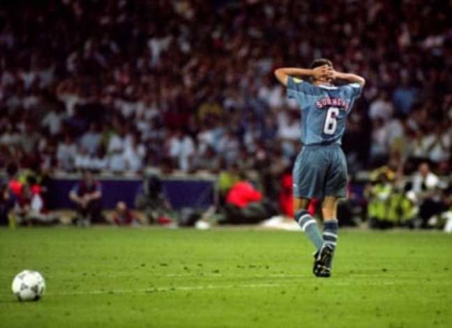 Southgate and the missed penalty that haunts him to this day (Photo: PA)