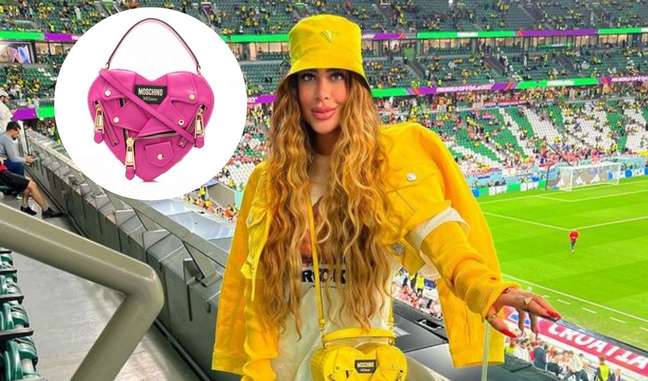 Neymar’s sister shows off her look for the Brazil game and a purse worth over R,000 steals the show