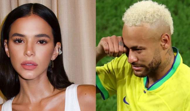 Letter from Bruna Marquezine to Neymar who is redeemed by the fans after the defeat in the Cup.  Laws!