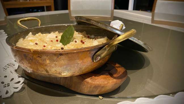 Heart of palm risotto is the vegetarian dish that Sunday lunch is missing!