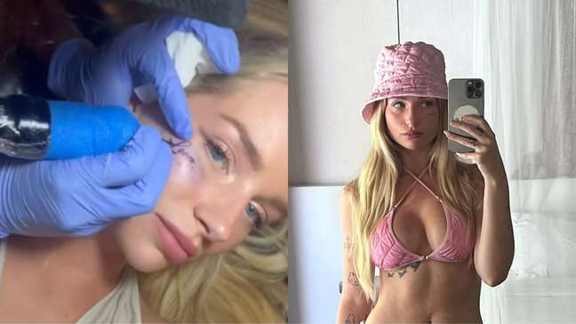 Kate Moss’ younger sister gets face tattoo as she enjoys night out: ‘Don’t drink’