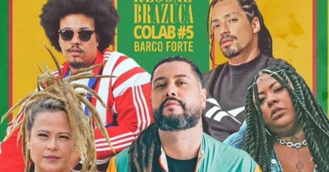 Sttu is featured in the new single “Barco Forte” by the Reggae Brazuca collective
