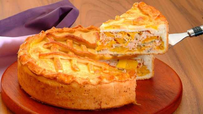 Chicken pie with mango – Photo: Guia da Cozinha