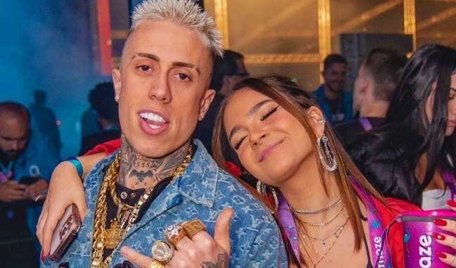 It’s official!  MC Daniel confirms he’s dating Mel Maia and takes the actress by surprise: ‘I can’t stand calling her friends’