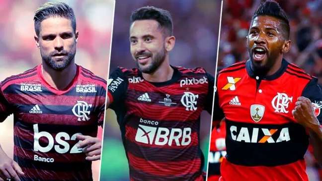Diego Ribas, Everton Ribeiro e Rodinei têm perfis hackeados no twitter