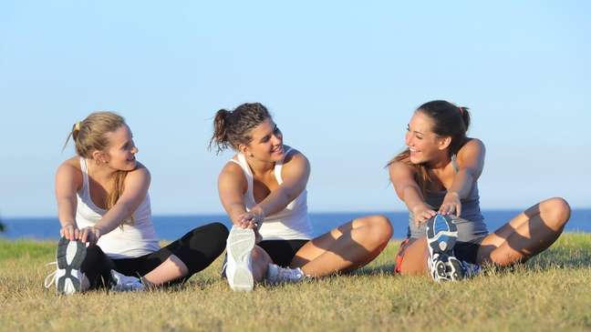 Physical exercises help in the menstrual period;  competence