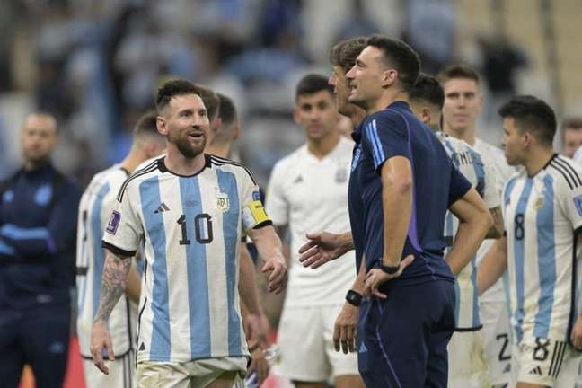 Scaloni y Messi están marcando la diferencia para Argentina (Foto: Juan Mapromata/AFP)