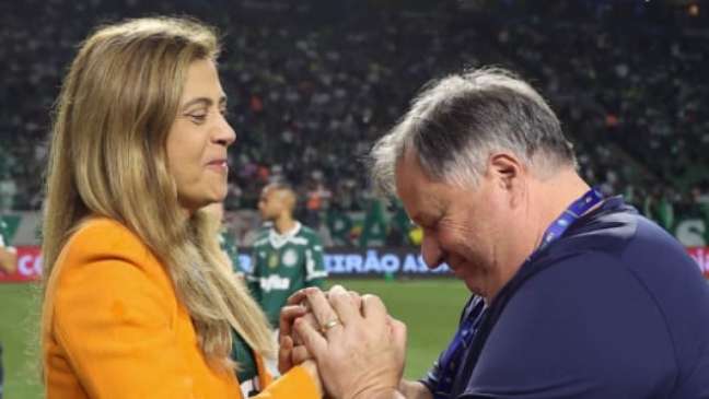 Leila Pereira spoke of few reinforcements for 2023 (Photo: Cesar Greco/Palmeiras)