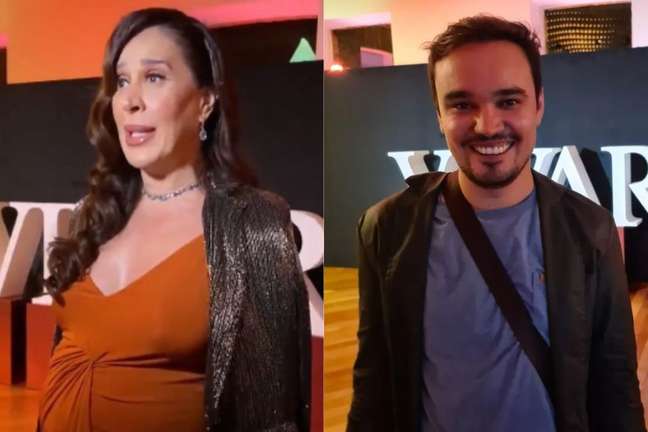 The journalist says he made peace with Claudia Raia after the controversy