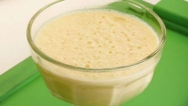 Vanilla melon mousse – Photo: Guia da Cozinha Vanilla melon mousse – Photo: Guia da Cozinha