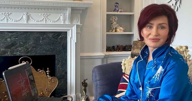 Sharon Osbourne falls ill during a TV show and is hospitalized