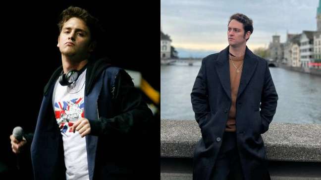 Christopher Uckermann in 2006 and 2022