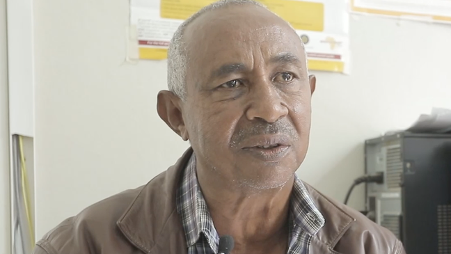 Fikadu Jember espera que o acordo de paz melhore sua vida