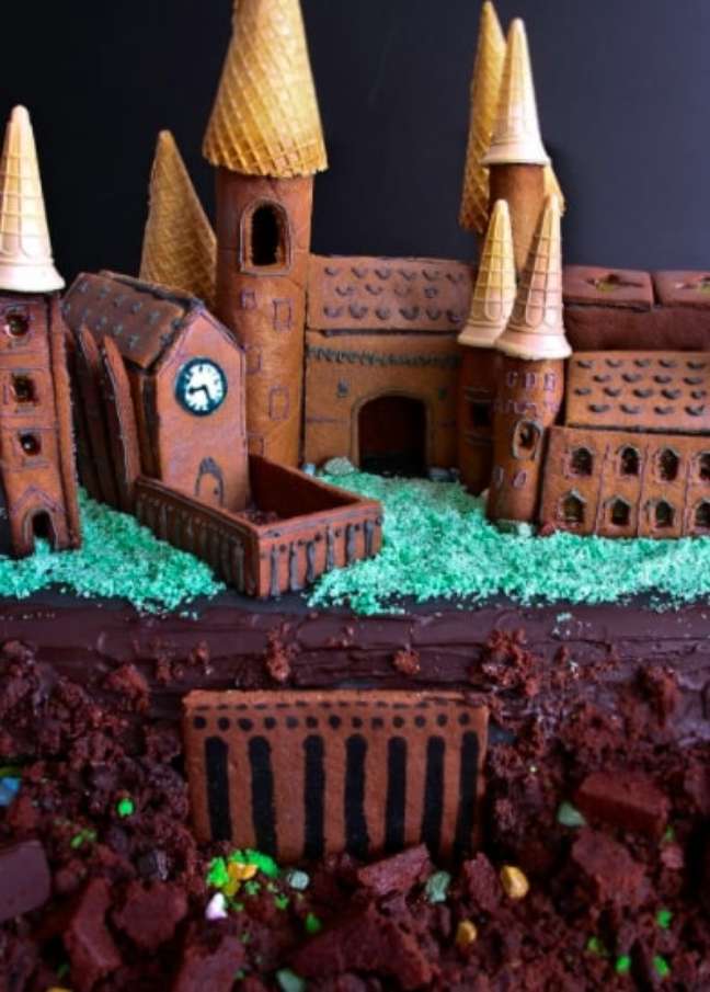 Hogwarts in the form of gingerbread! Hogwarts in the form of gingerbread!