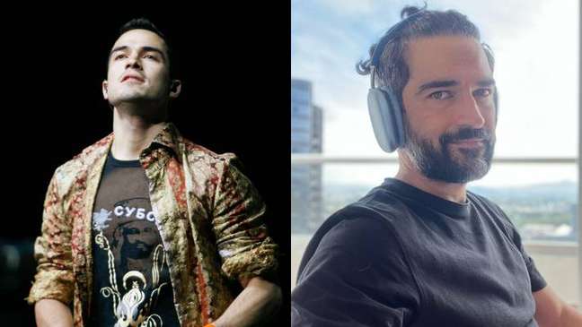 Alfonso Herrera em 2006 e 2022