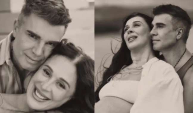Claudia Raia reacts to her husband’s statement on her 56th birthday.  Watch the video with photos of the couple during pregnancy!