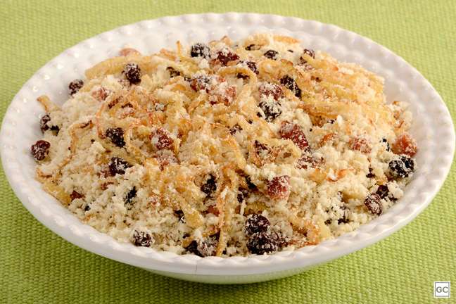 farofa caramelized onion