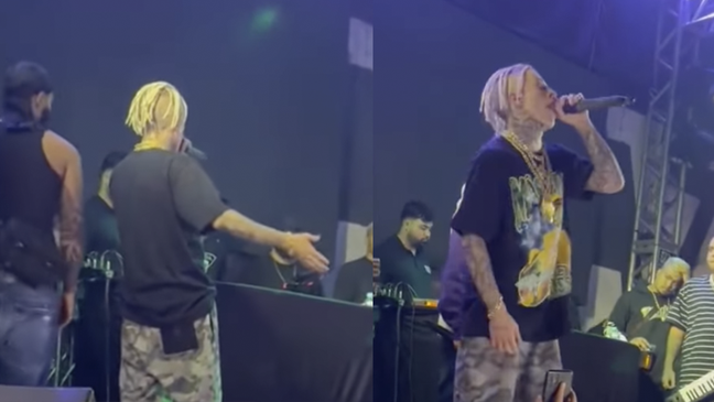 MC Daniel receives a death threat during a show and leaves the stage;  comprehend