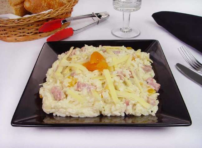 Fillet risotto – Photo: Guia da Cozinha Fillet risotto – Photo: Guia da Cozinha
