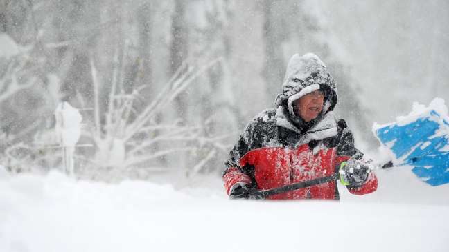 The meteorologist says that the bomb cyclone is not uncommon in the region, but the intensity of this is above average The meteorologist says that the bomb cyclone is not uncommon in the region, but the intensity of this is above average