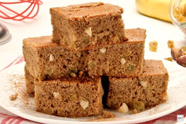 Gluten-free and lactose-free banana cake – Photo: Guia da Cozinha Gluten-free and lactose-free banana cake – Photo: Guia da Cozinha
