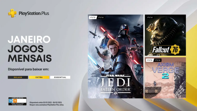 January PS Plus has Star Wars Jedi: Fallen Order as its main highlight