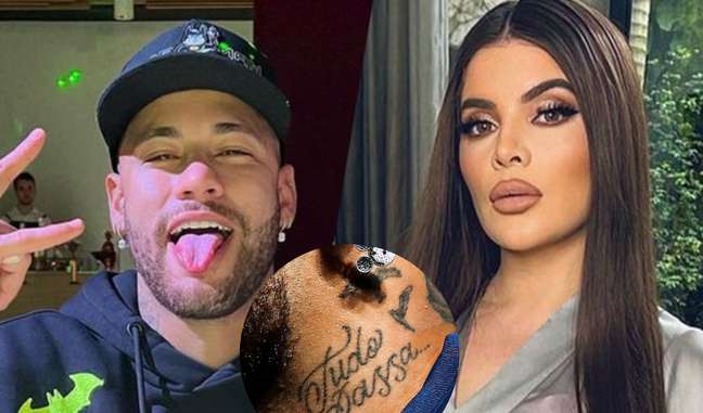Supported!  Neymar uses a striking tattoo phrase to show solidarity with Gkay in the face of controversy