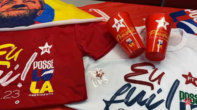 Several souvenirs from Lula's inauguration in Brasilia will be sold 