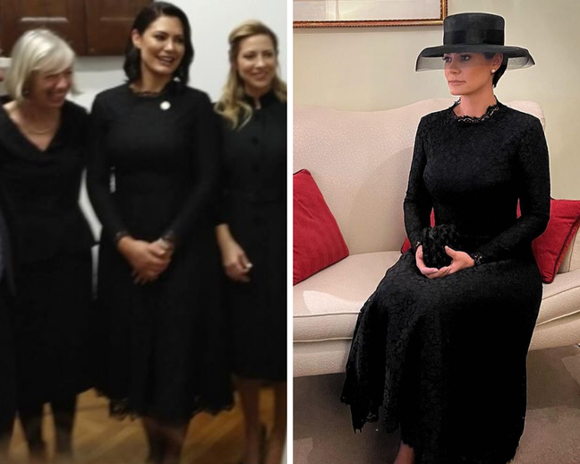Michelle Bolsonaro in 2019 and this Monday (Photo: Playback/Instagram)