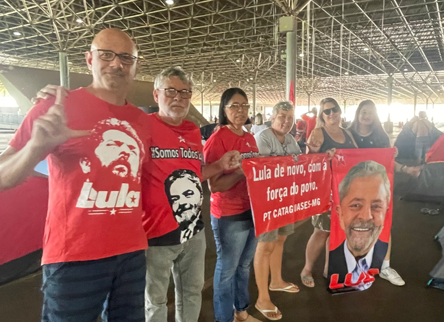 Group of Cataguases (MG) at camp in the Parque da Cidade Group of Cataguases (MG) at camp in the Parque da Cidade