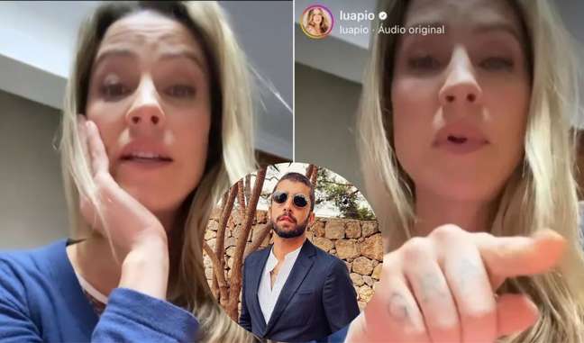 Luana Piovani blasts Pedro Scooby after the surfer cuts child support.  Comprehend!