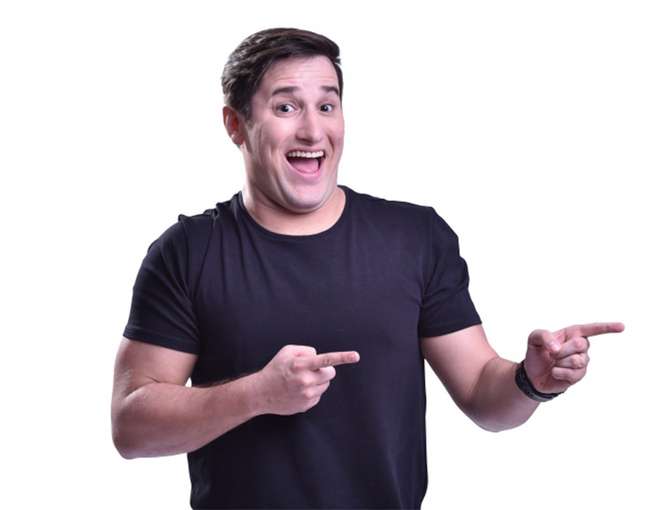 Mom says she was just pushed by the ex Globo comedian