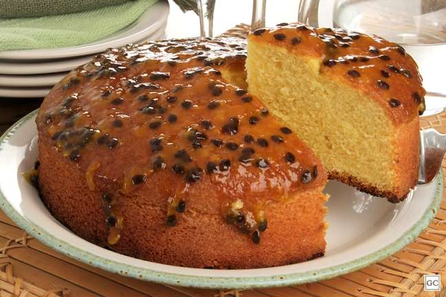 Bolo diet de maracuj&aacute; &ndash; Foto: Guia da Cozinha