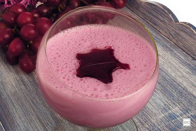 Mousse de uva light &ndash; Foto: Guia da Cozinha