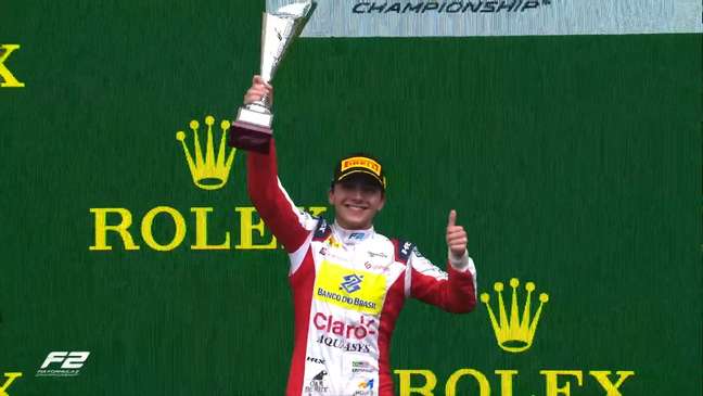 Enzo Fittipaldi and the podium at Imola, the turning point of the 2022 F2 season Enzo Fittipaldi and the podium at Imola, the turning point of the 2022 F2 season