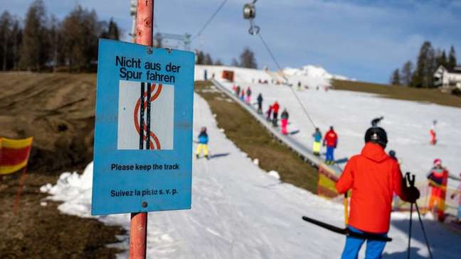 Las altas temperaturas han afectado a las estaciones de esquí de Austria