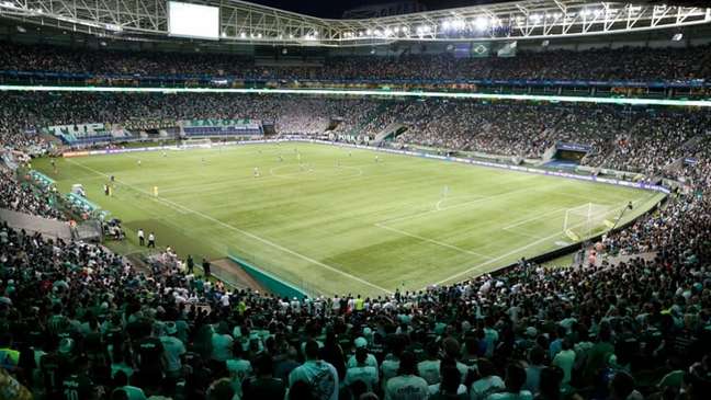 Responsáveis pelo gramado do Allianz Parque celebram ano histórico do Palmeiras no piso sintético
