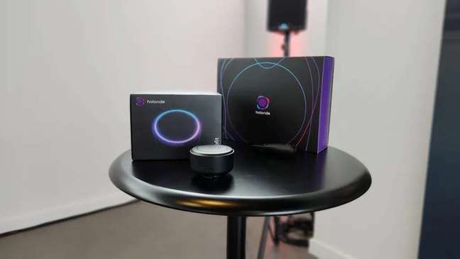 The Holoride kits that will hit the market soon (Image: Felipe Ribeiro/Canaltech)