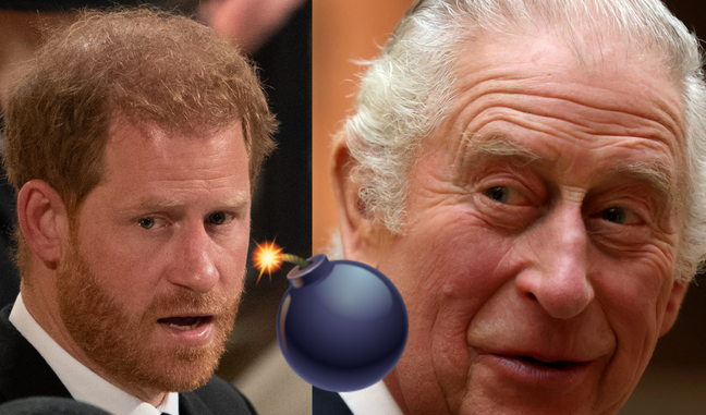 Prince Harry accuses King Charles III of insinuating he is not his real father: ‘Sadism’.  Comprehend!