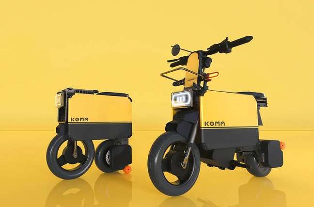 The Tatamel Bike does not need to be parked because it is foldable. The Tatamel Bike does not need to be parked because it is foldable.