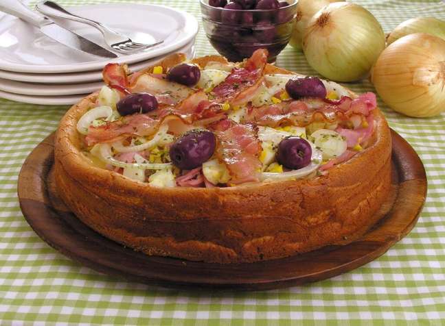Portuguese blender pizza – Photo: Guia da Cozinha