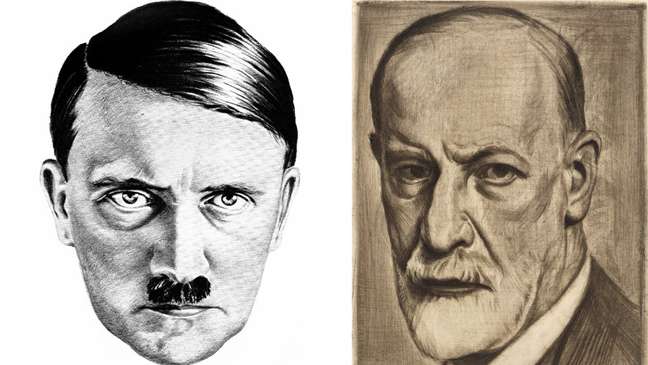 Hitler and Freud. Hitler and Freud.