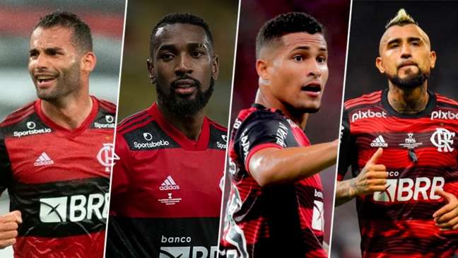 Chegada de Gerson acirra briga por titularidade no meio-campo do Flamengo; veja opções