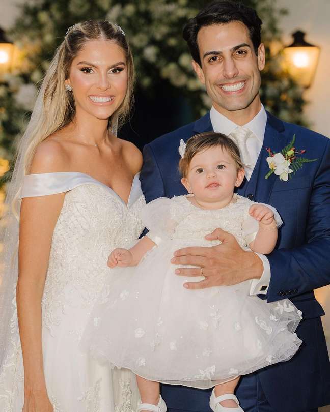 Barbara Evans, her husband and daughter Barbara Evans, her husband and daughter