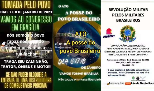 Against the rules of platforms, riots in Brasilia have been planned on social media since January 3